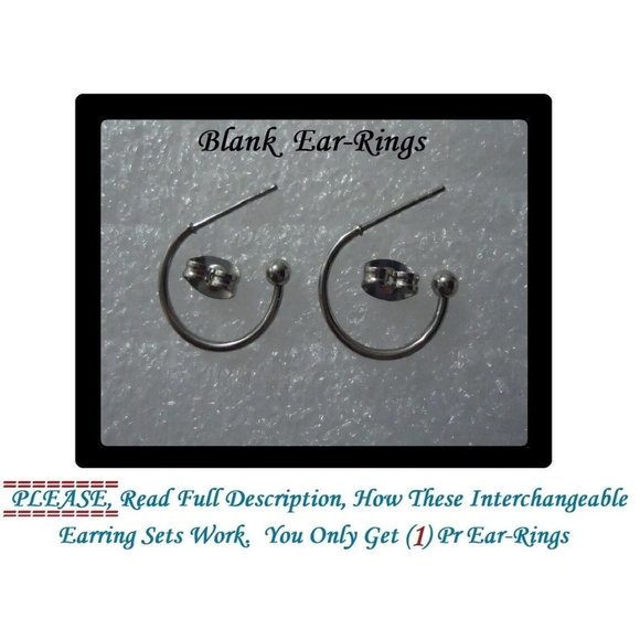 5/$20 Animal Print Cheetah Print Interchangeable Charm Earrings-5 Pairs in Set - Picture 6 of 7